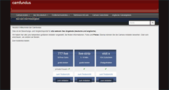 Desktop Screenshot of camfundus.com
